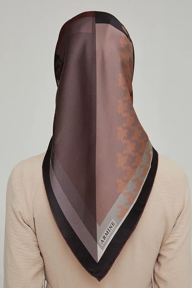 Armine Nostalji Sura İpek Eşarp 8620-02