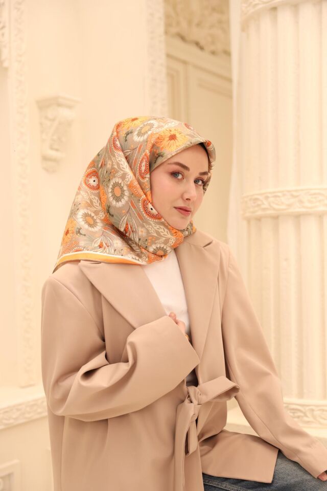 Silk Home Twill İpek Eşarp 11463-12