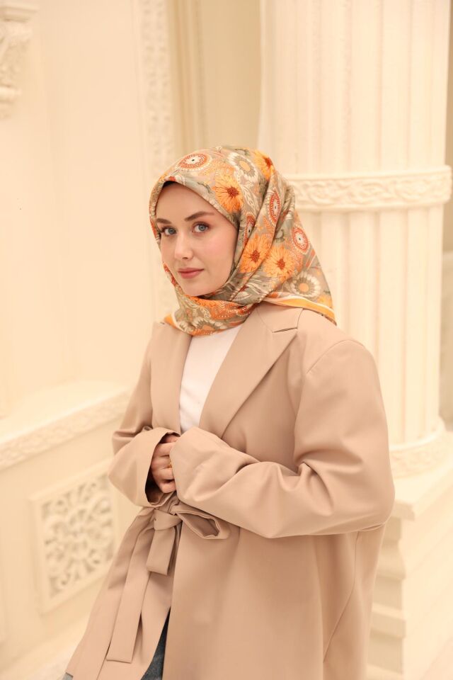 Silk Home Twill İpek Eşarp 11463-12