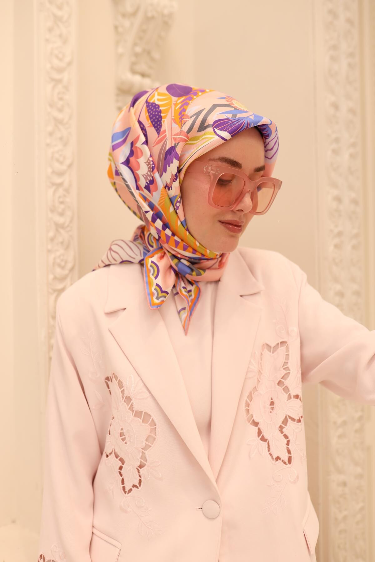 Silk Home Twill İpek Eşarp 11461-48