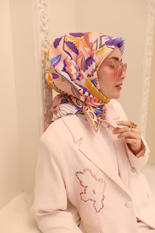 Silk Home Twill İpek Eşarp 11461-48