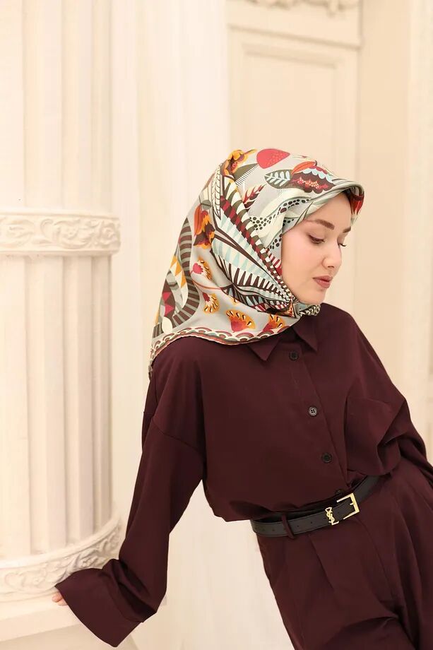 Silk Home Twill İpek Eşarp 11461-12