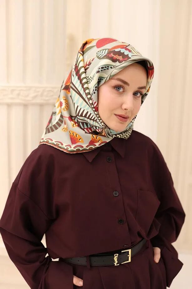 Silk Home Twill İpek Eşarp 11461-12