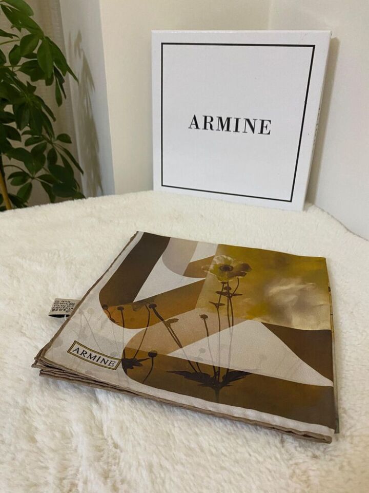 Armine Nostalji Twill İpek Eşarp 8354-31
