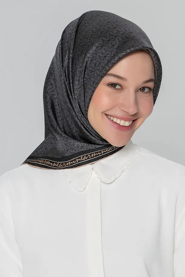 Armine Nostalji Twill İpek Eşarp 8418-31