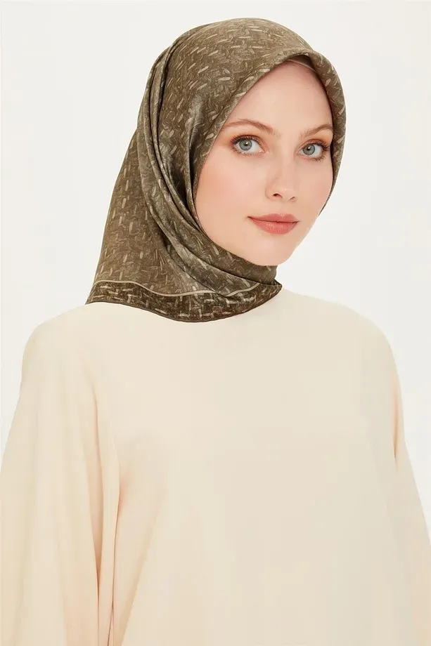 Armine Nostalji Twill İpek Eşarp 9230-81