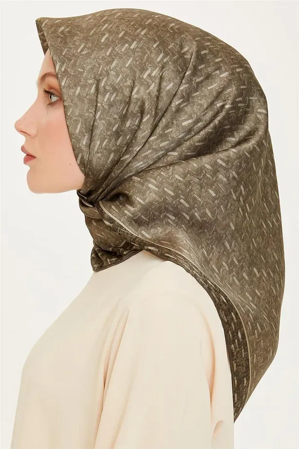 Armine Nostalji Twill İpek Eşarp 9230-81