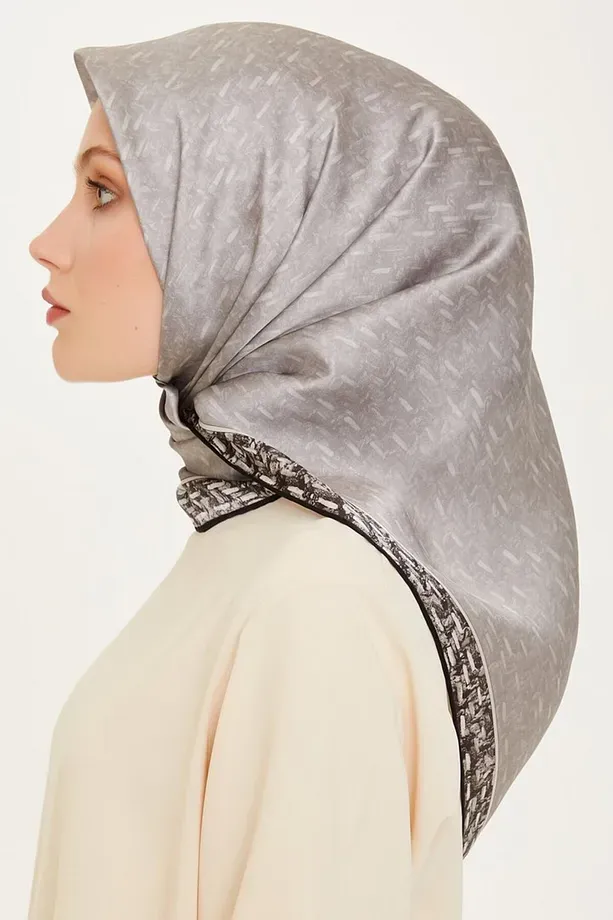 Armine Nostalji Twill İpek Eşarp 9230-02