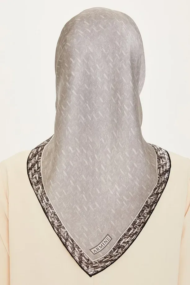 Armine Nostalji Twill İpek Eşarp 9230-02