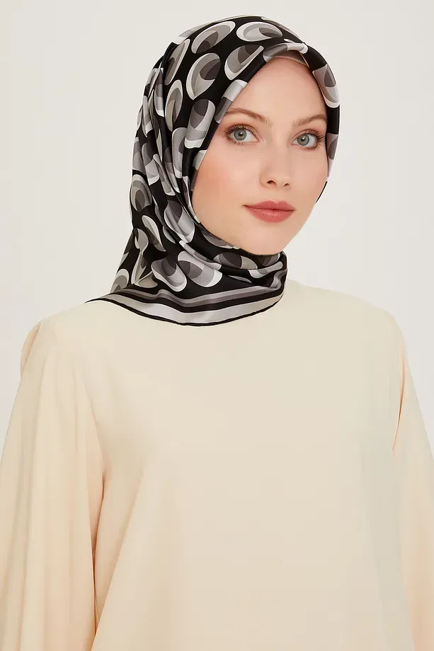 Armine Nostalji Twill İpek Eşarp 9219-04