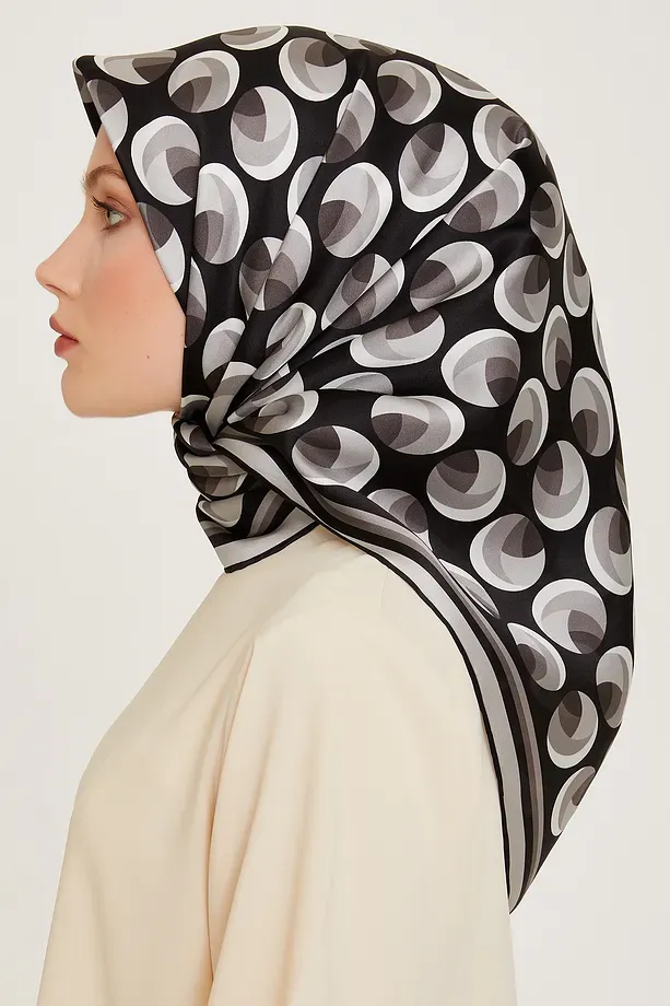 Armine Nostalji Twill İpek Eşarp 9219-04