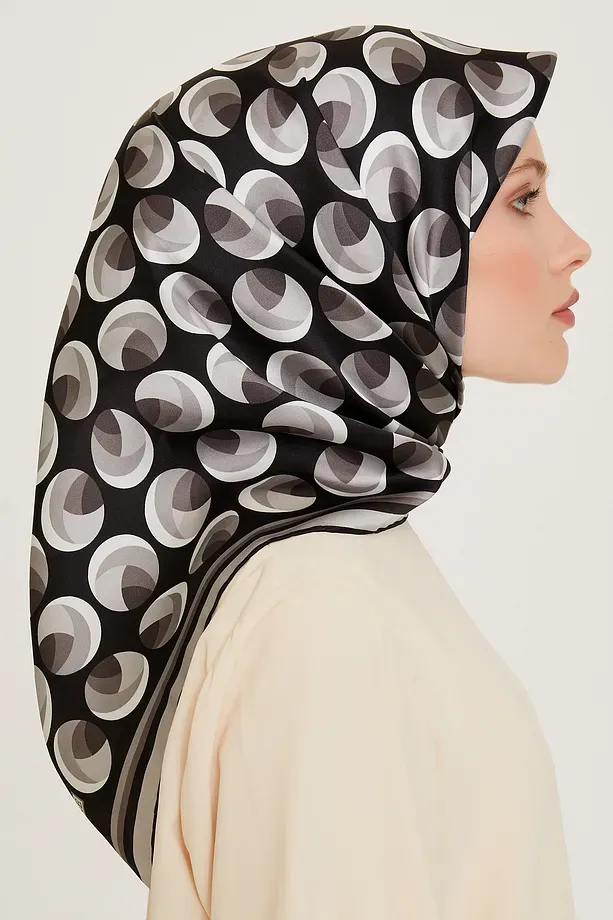 Armine Nostalji Twill İpek Eşarp 9219-04