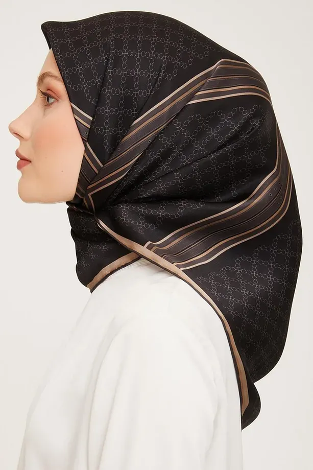 Armine Nostalji Sura İpek Eşarp 9054-01