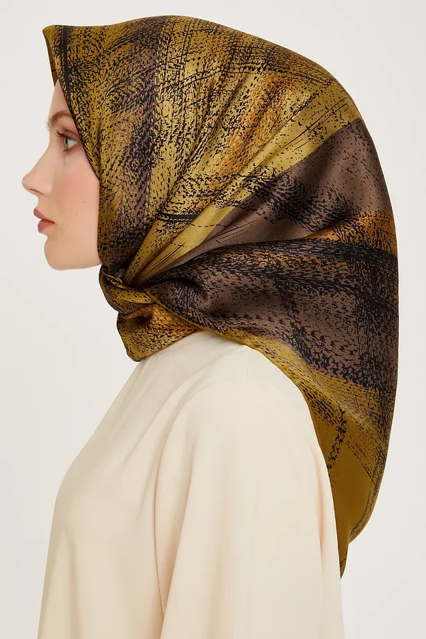Armine Nostalji Twill İpek Eşarp 9236-54