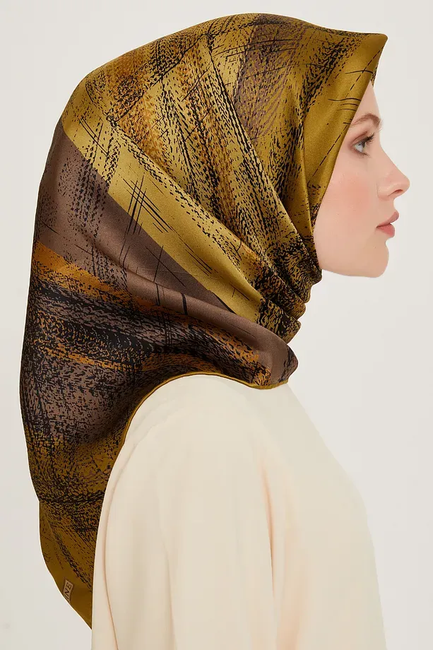 Armine Nostalji Twill İpek Eşarp 9236-54