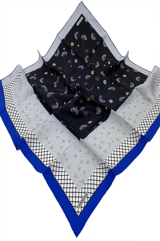Armine Nostalji Twill İpek Eşarp 8517-83