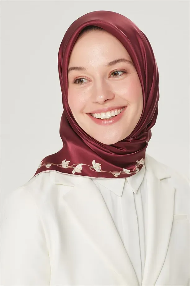 Armine Nostalji Twill İpek Eşarp 8553-92