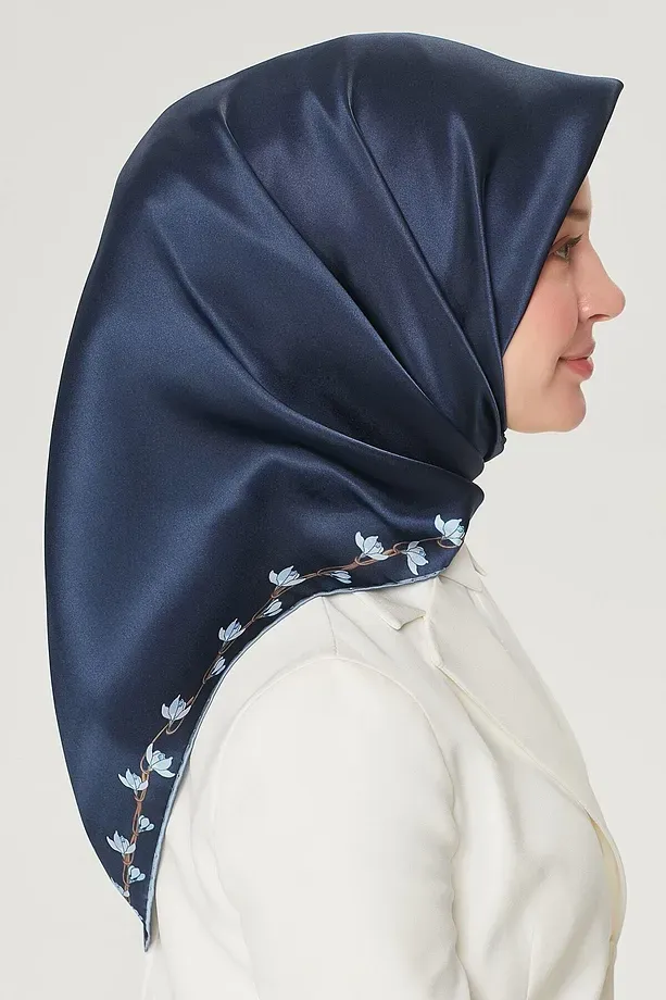 Armine Nostalji Twill İpek Eşarp 8553-80