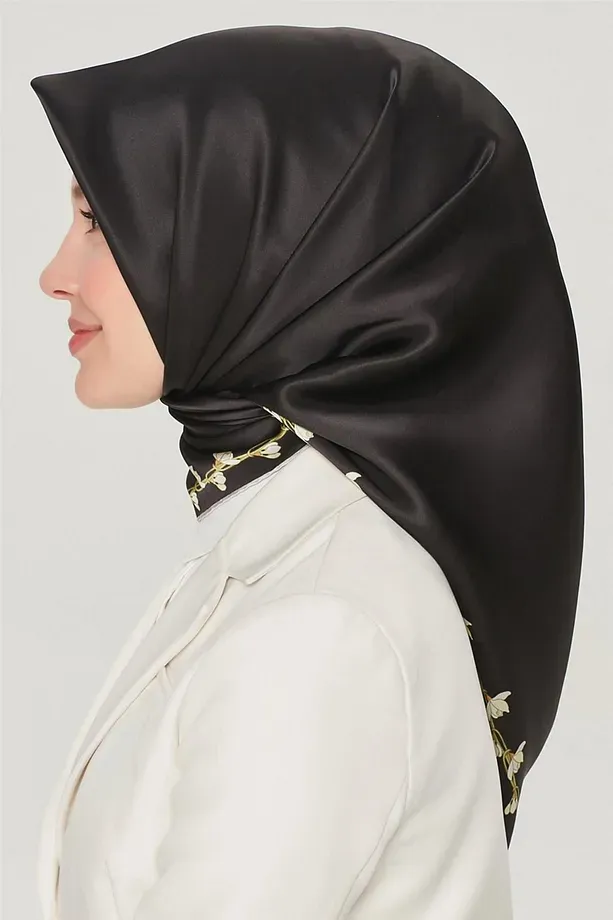 Armine Nostalji Twill İpek Eşarp 8553-09