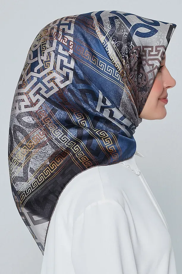 Armine Nostalji Twill İpek Eşarp 8245-09