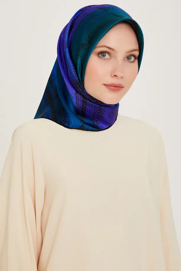 Armine Nostalji Twill İpek Eşarp 9236-52
