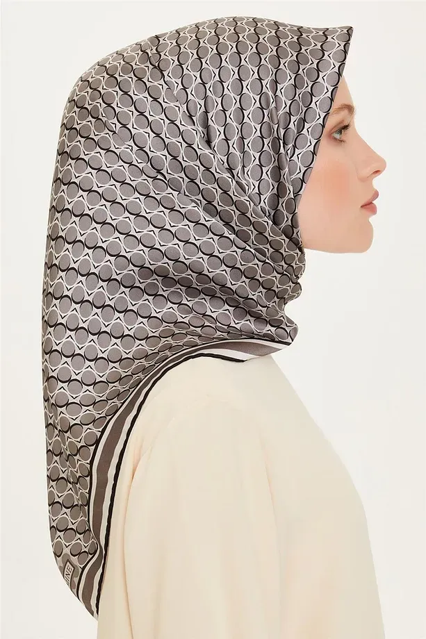 Armine Nostalji Twill İpek Eşarp 9226-81