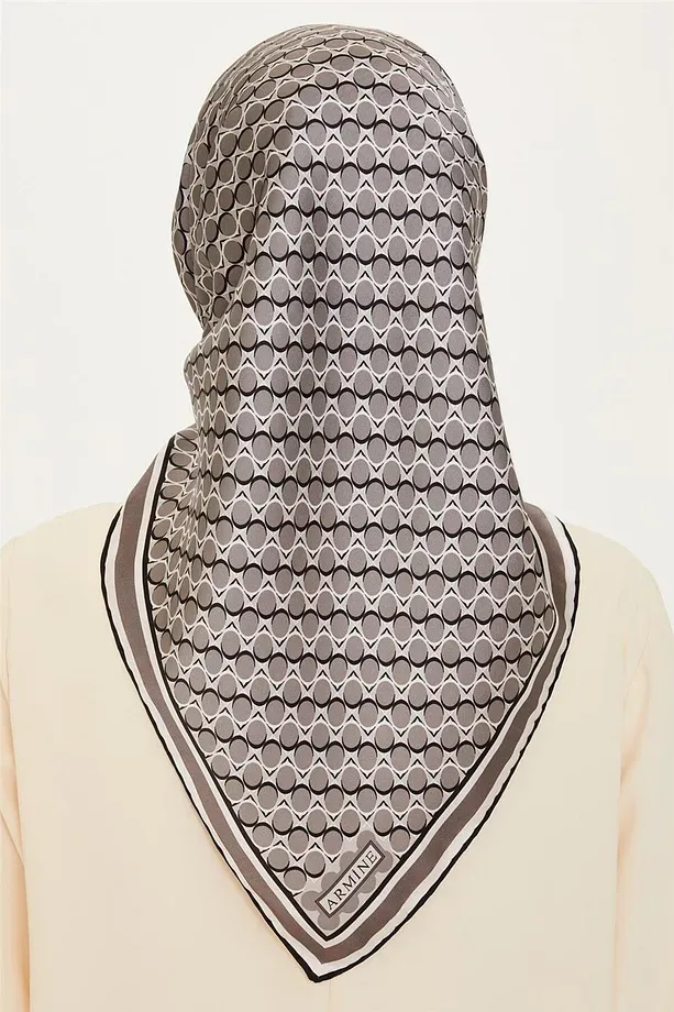 Armine Nostalji Twill İpek Eşarp 9226-81