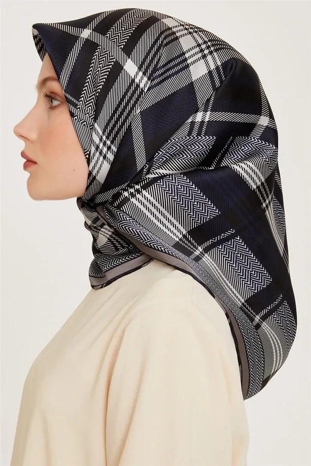 Armine Nostalji Twill İpek Eşarp 9223-53