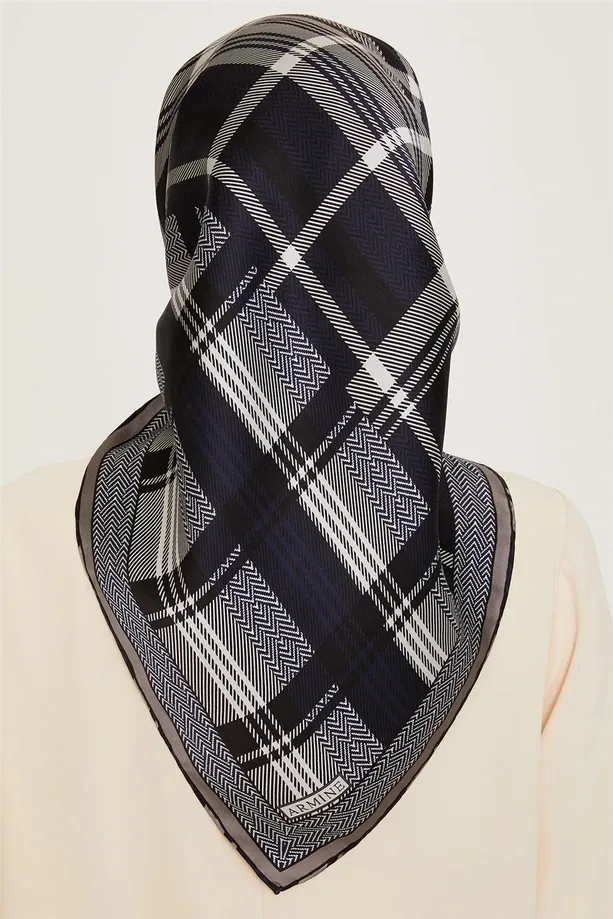 Armine Nostalji Twill İpek Eşarp 9223-53