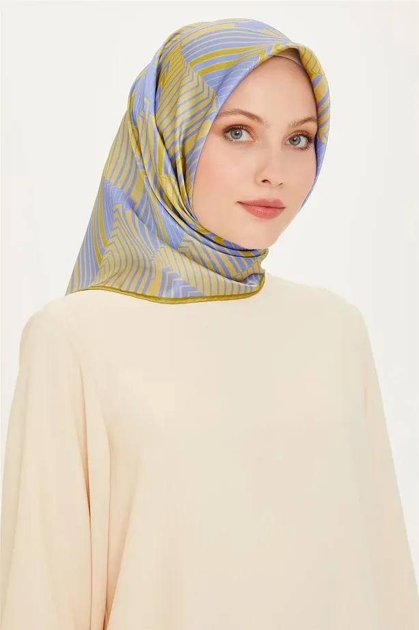 Armine Nostalji Twill İpek Eşarp 9218-10