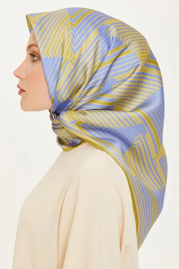 Armine Nostalji Twill İpek Eşarp 9218-10