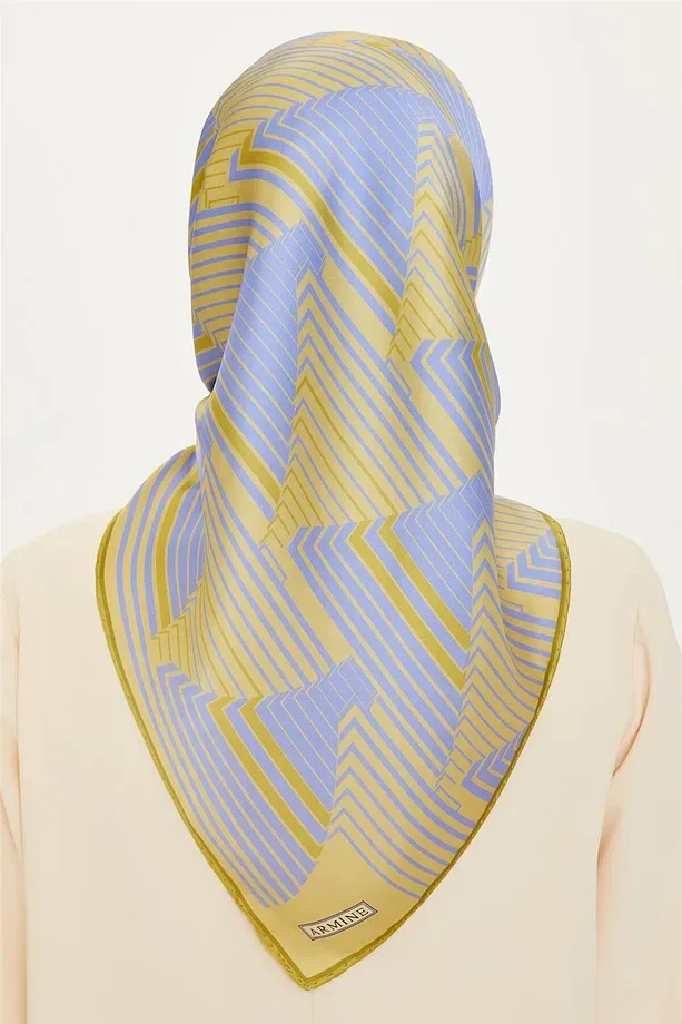 Armine Nostalji Twill İpek Eşarp 9218-10