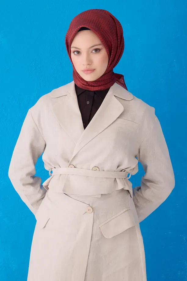 Belli Twill İpek Eşarp 4104-62