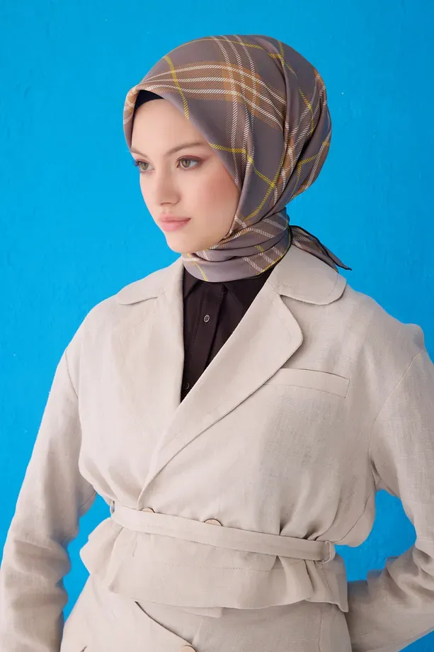 Belli Twill İpek Eşarp 4122-37