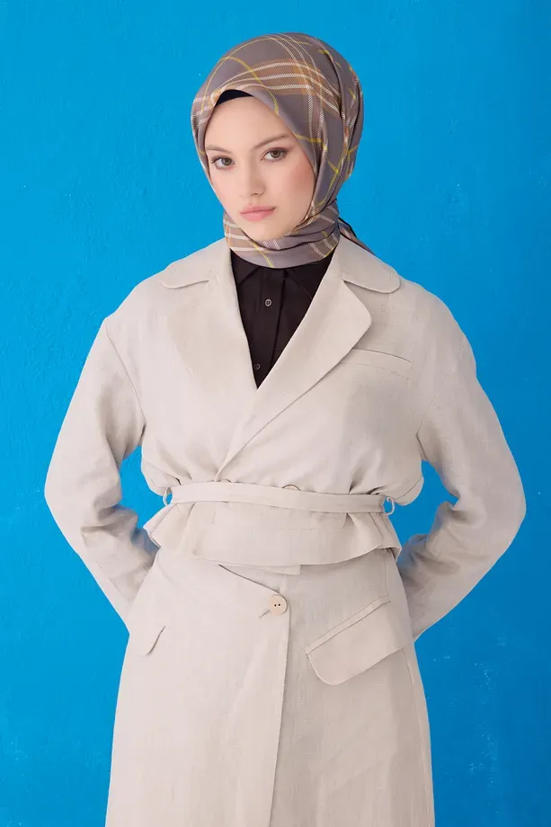 Belli Twill İpek Eşarp 4122-37