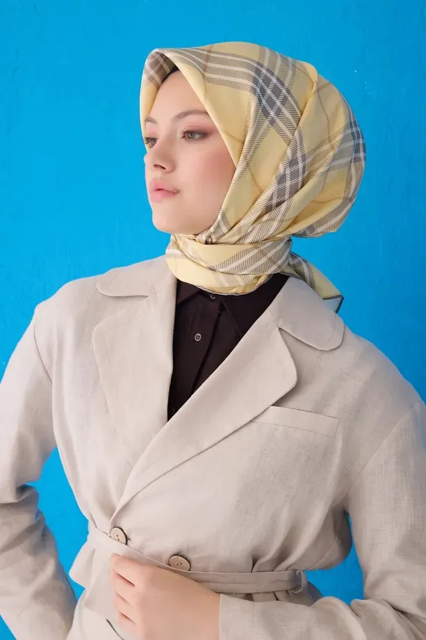 Belli Twill İpek Eşarp 4122-32