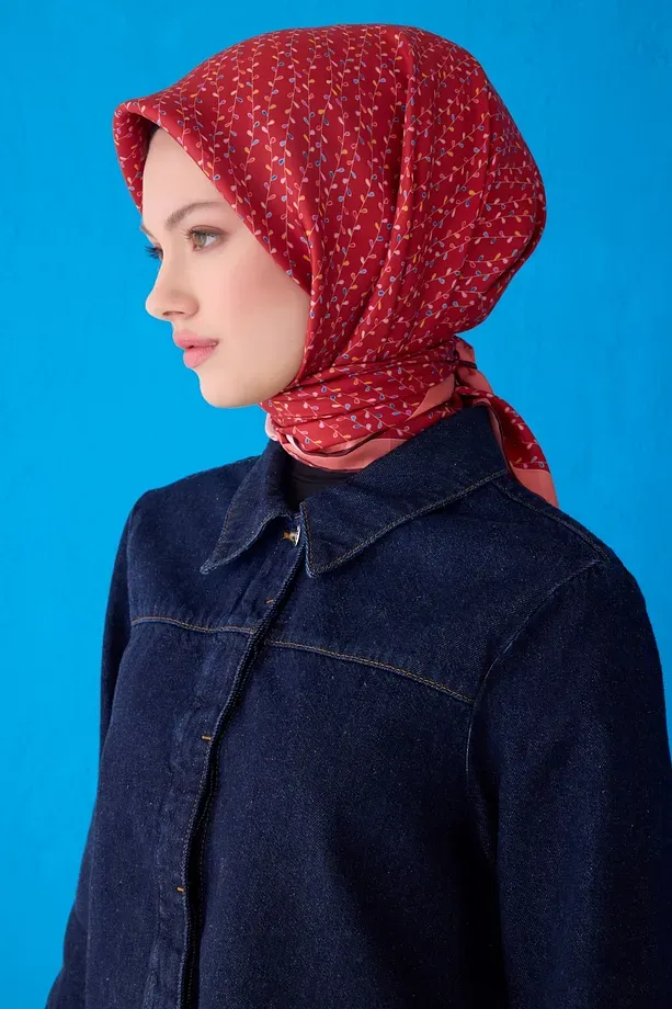 Belli Twill İpek Eşarp 4128-33
