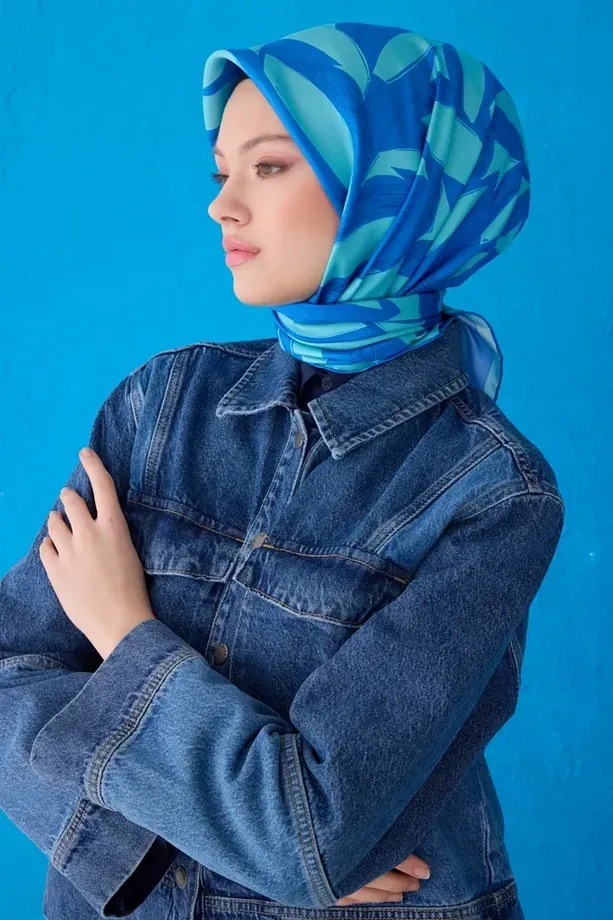 Belli Twill İpek Eşarp 4123-54