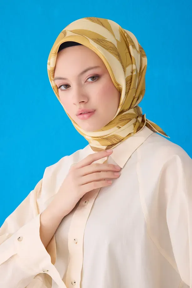 Belli Twill İpek Eşarp 4123-35