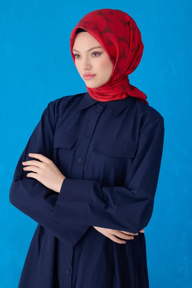 Belli Twill İpek Eşarp 4117-34