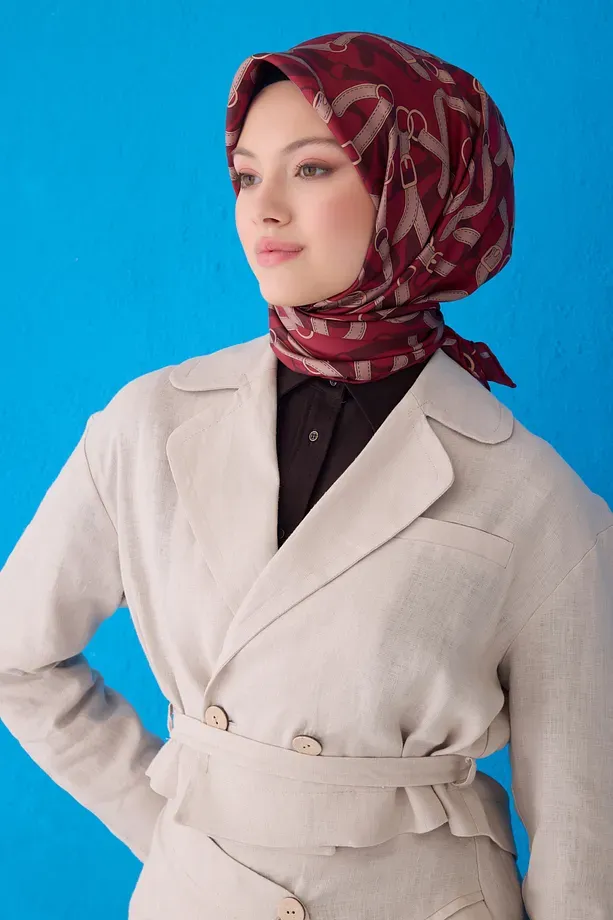 Belli Twill İpek Eşarp 4125-03