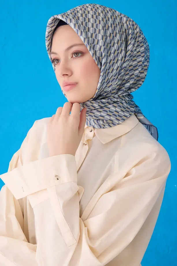 Belli Twill İpek Eşarp 4124-56