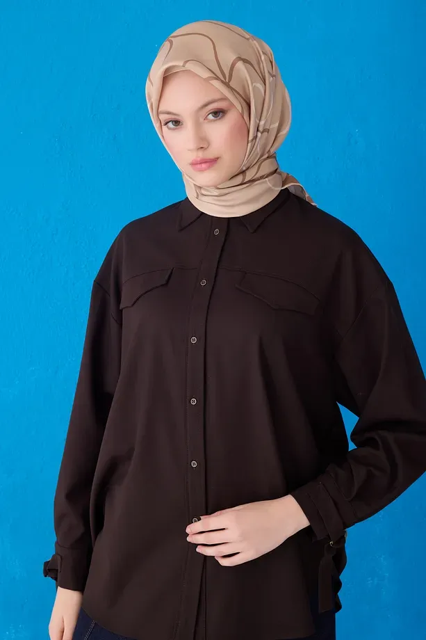 Belli Twill İpek Eşarp 4113-58
