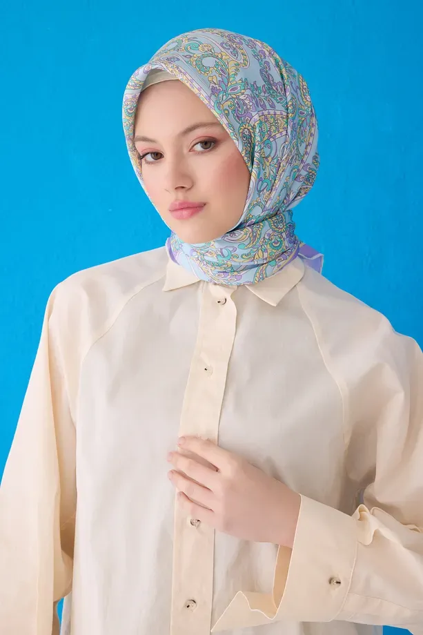 Belli Twill İpek Eşarp 4101-85