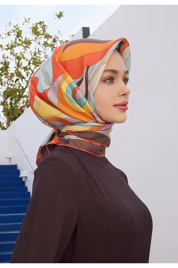 Belli Twill İpek Eşarp 4108-81