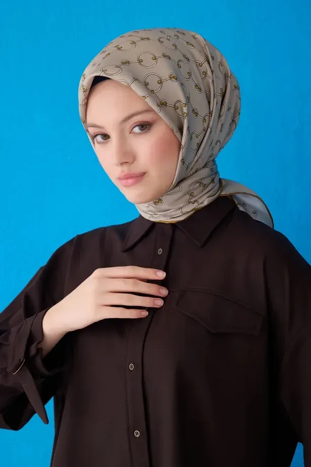 Belli Twill İpek Eşarp 4109-02