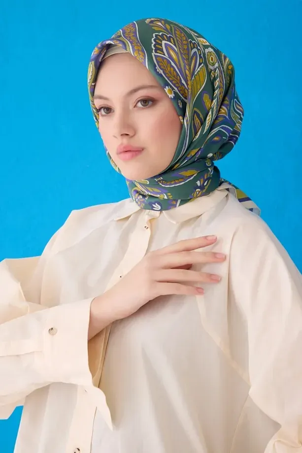 Belli Twill İpek Eşarp 4111-51
