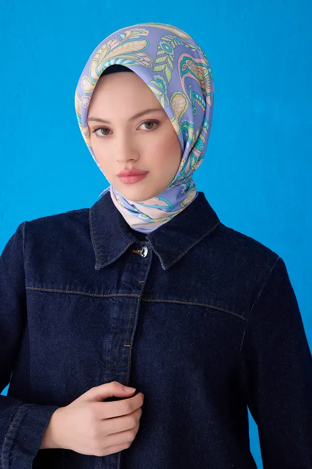 Belli Twill İpek Eşarp 4111-29