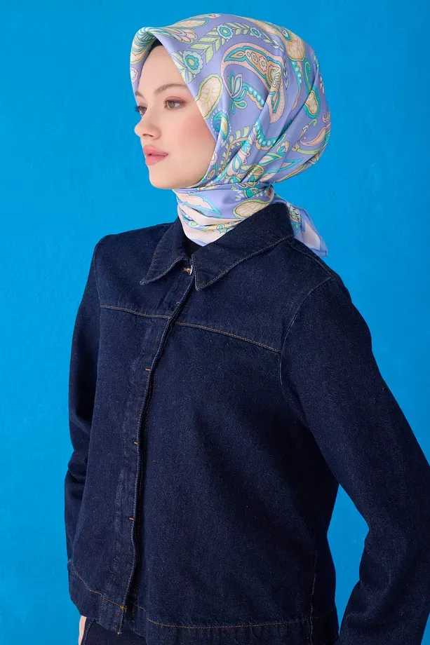 Belli Twill İpek Eşarp 4111-29