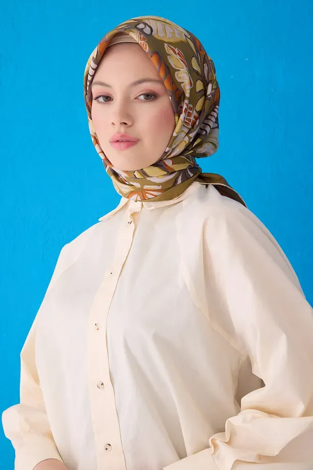 Belli Twill İpek Eşarp 4114-36